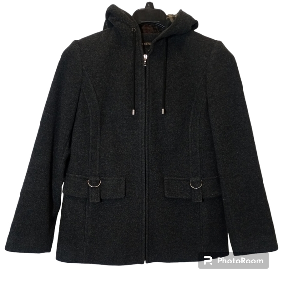 Fleet Street Women's Wool Blend Coat Size PS - Picture 1 of 11
